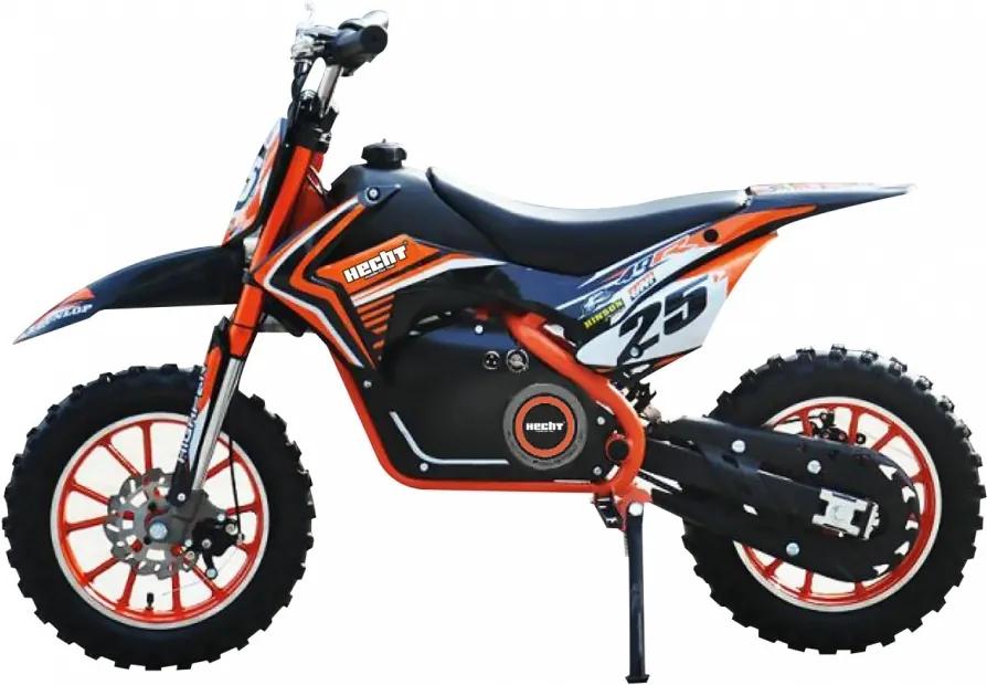 Elektrická aku motorka HECHT Minicross 54500 / 500 W / - oranžová