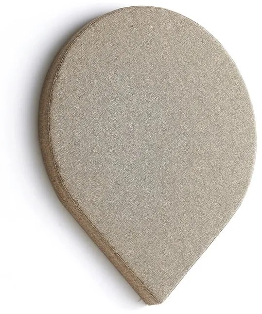 Akustický panel POLY, tvar kvapky, 965x800x56 mm, nástenný, béžová