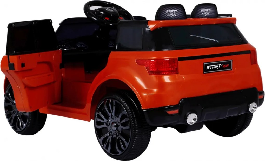 Ramiz Štartovanie auta na batérie, oranžové SUV + diaľkové ovládanie