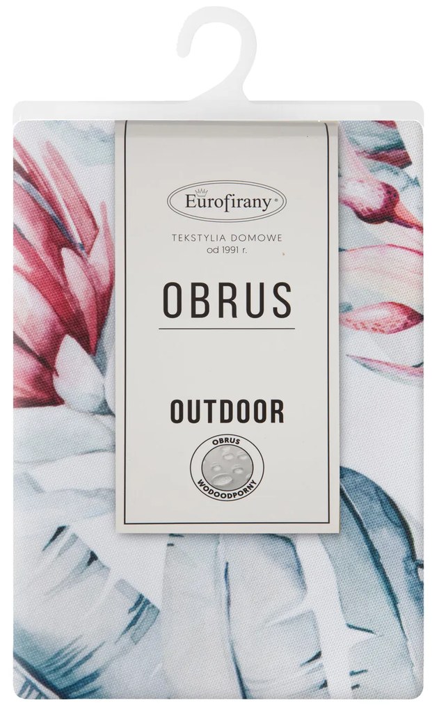 ZÁHRADNÝ VODEODOLNÝ OBRUS GARDEN 85X85 CM KVETY