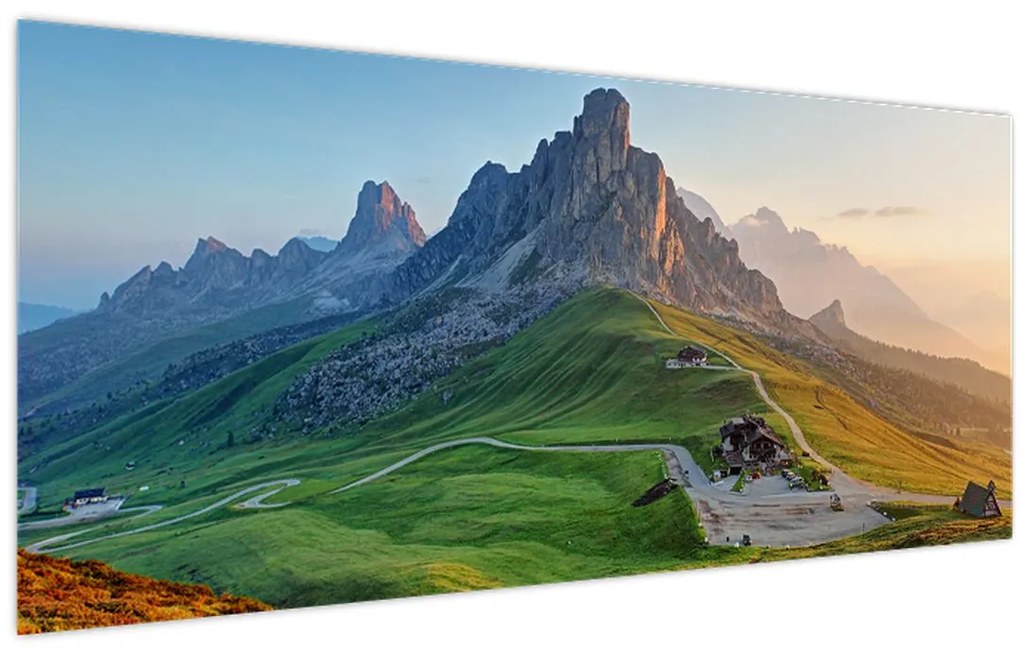 Obraz - Dolomity (120x50 cm)