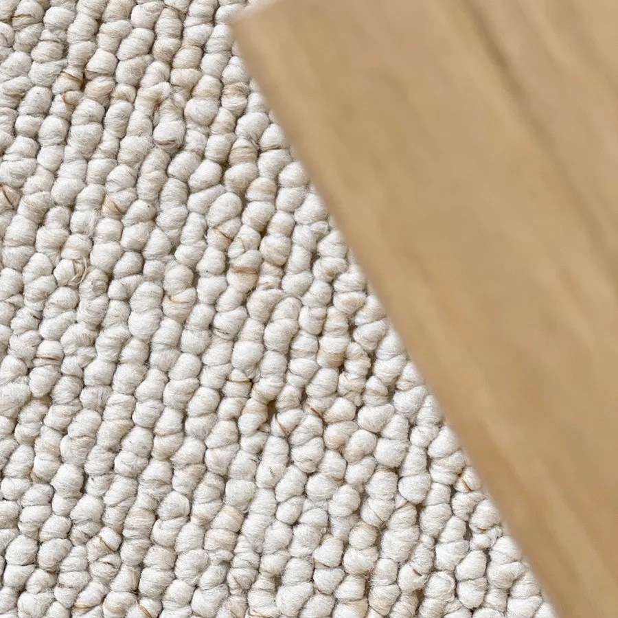 Kusový koberec Wolly 102843, 160x240, biela, obývacia izba, BT Carpet