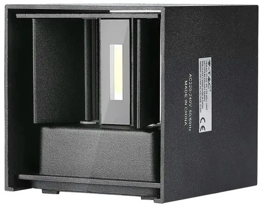 LED Vonkajšie nástenné svietidlo LED/5W/230V 4000K IP65 čierna