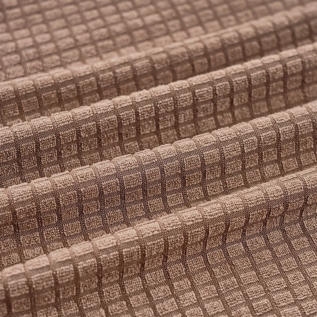 4Home Napínací poťah na stoličku Magic clean hnedá, 45 - 50 cm, súprava 2 ks