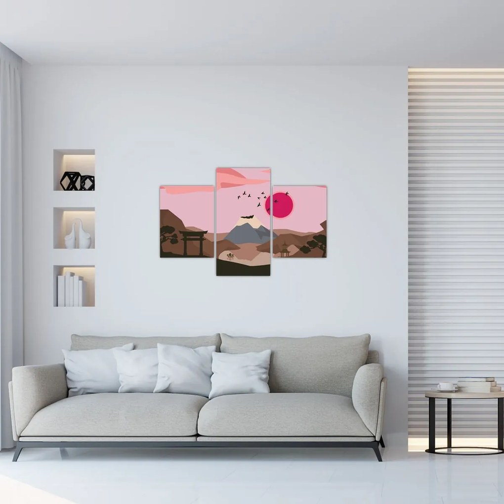 Obraz - Japonsko N⁰2 (90x60 cm)