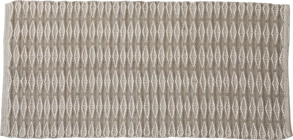 Prírodný antik koberec s ornamentami Rug natural - 70*150 cm