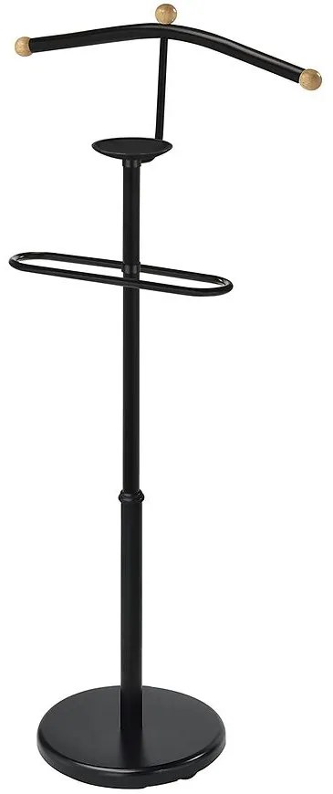 Vešiak na bundu Gc7503 Čierna/Prirodzené