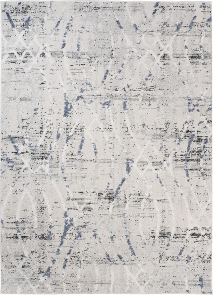 Kusový koberec Roxe krémovo modrý, Velikosti 120x170cm