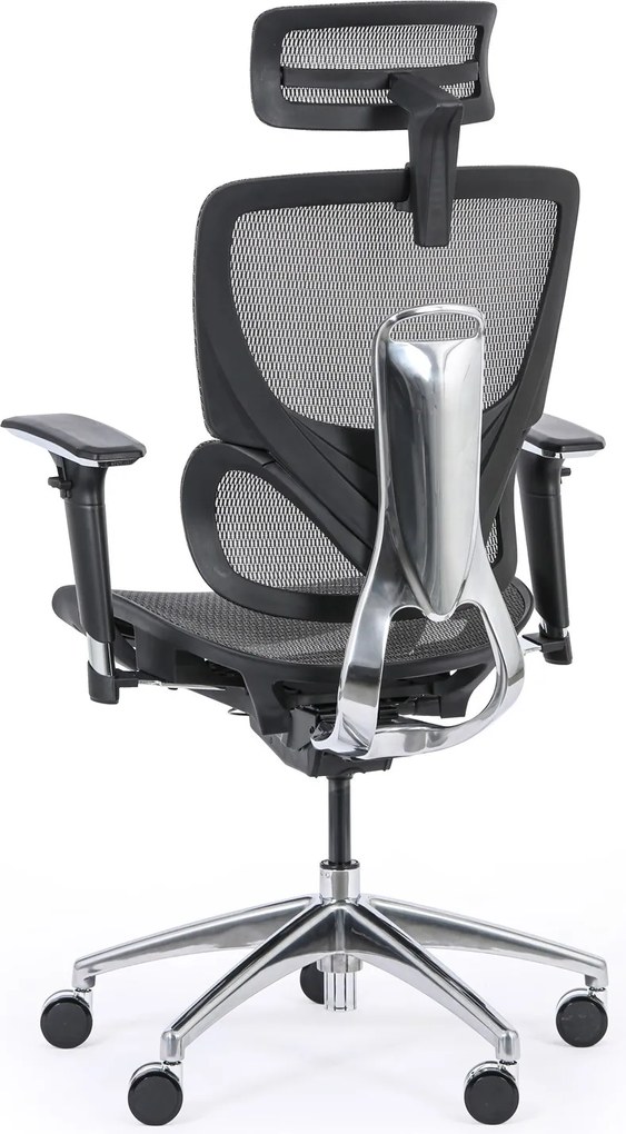 Multifunkčná kancelárska stolička WINSTON SA, sivá