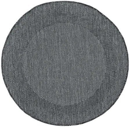 Koberce Breno Kusový koberec ADRIA 01/GSG kruh, sivá,120 x 120 cm