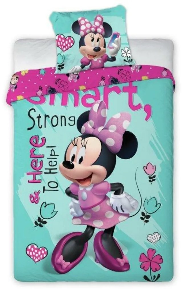 Detské obliečky Minnie Smart 140x200 cm