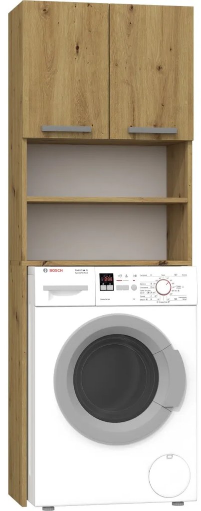 Kúpeľňová skrinka nad práčku Della dub artisan
