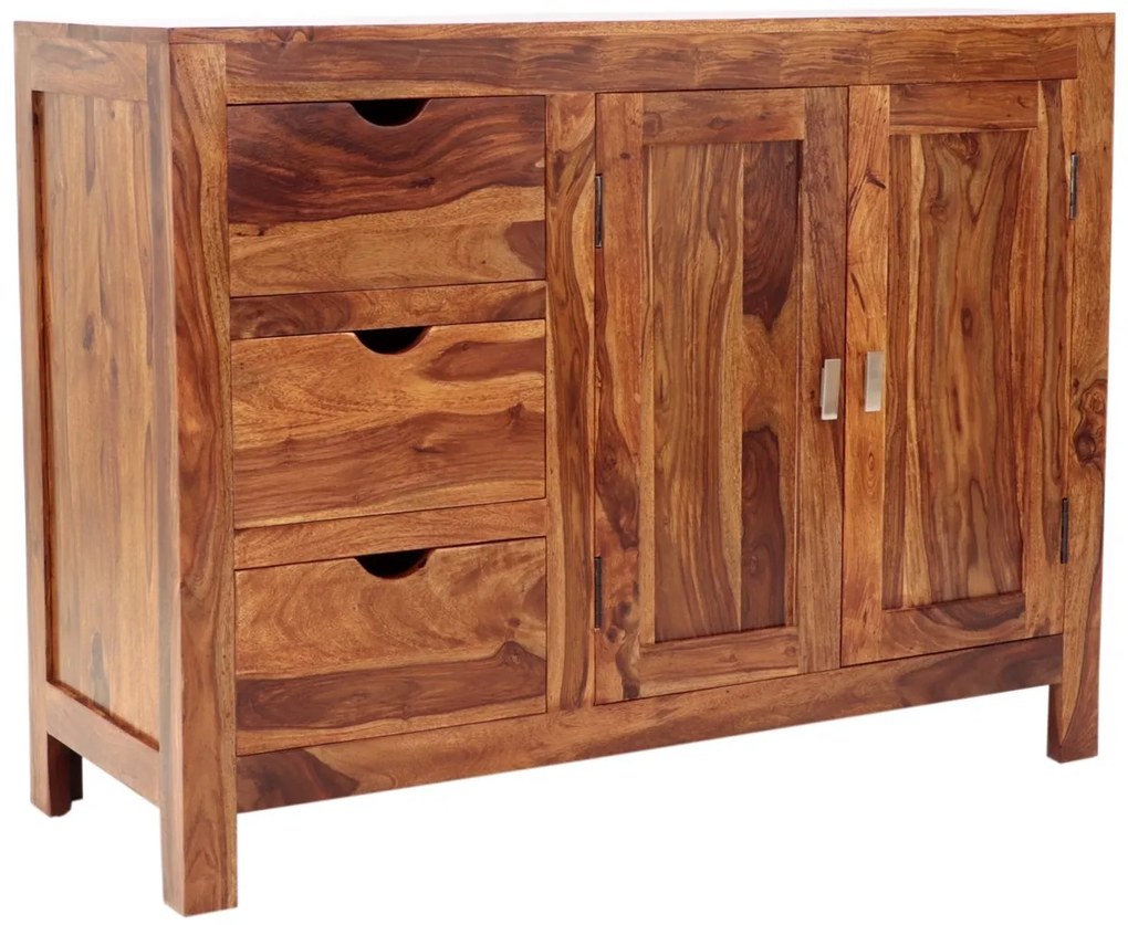 furniture-nabytek.cz - Rustikálna komoda z palisandru 120x90x45