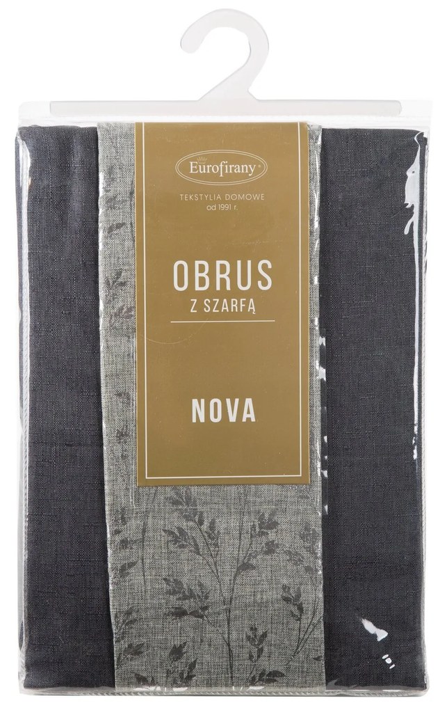 OBRUS ANITA6 SADA 140X220 CM, 33X220 CM VZOROVANÝ