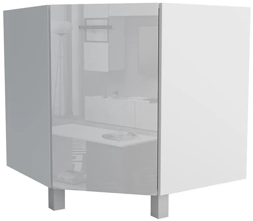 Kuchynská skrinka Lucjan 90/90 DNSK LUX biela