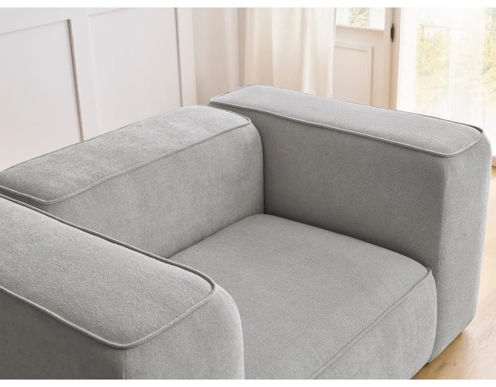 Svetlosivé kreslo Zephyr – Bobochic Paris