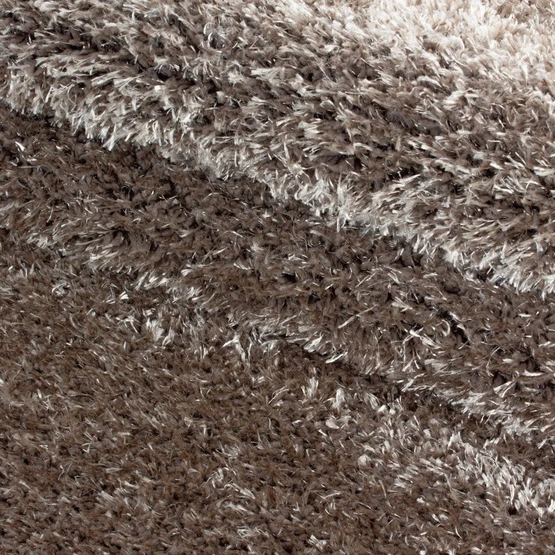 Ayyildiz koberce Kusový koberec Brilliant Shaggy 4200 Taupe - 120x170 cm