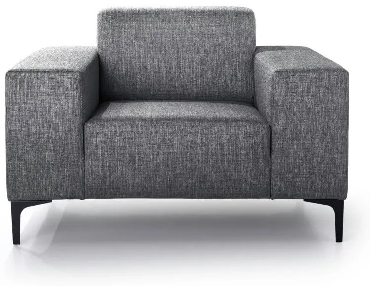 Tmavosivé kreslo Diva - Scandic