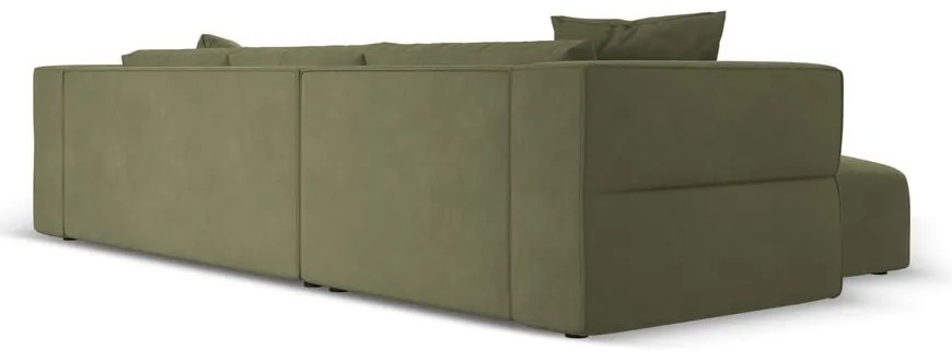 Svetlozelená rohová pohovka, ľavý roh Esther – Milo Casa