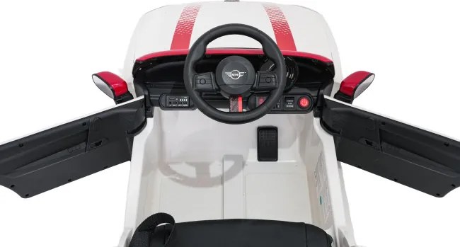 Elektrické autíčko Mini Cooper biele