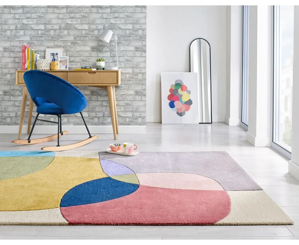 Flair Rugs, Kusový koberec Radiance Glow Multi, 120x170, viacfarebná, obývacia izba