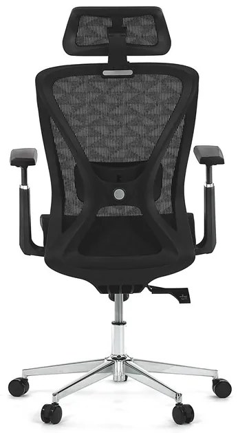 Autronic BONTEC Kancelárska stolička, synchrónny mechanizmus, čierna sieťovina, KA-S258 BK Farba: Čierna