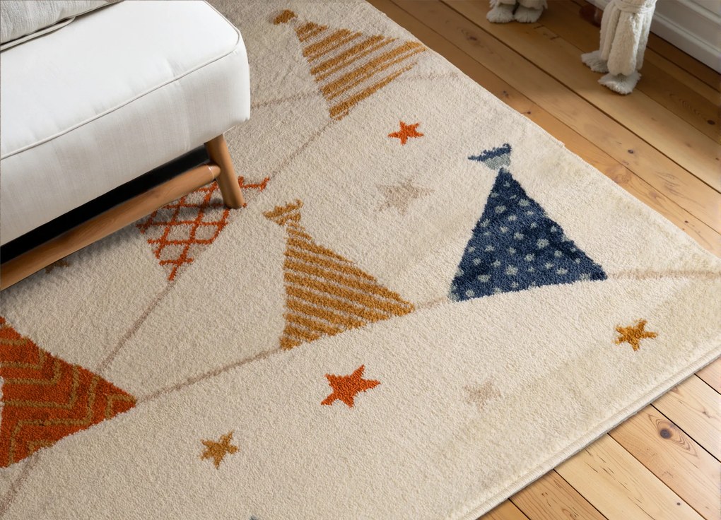 Hanse Home, Detský koberček Adventures 106211 Cream Multicolor, 160x235, viacfarebná, detská izba