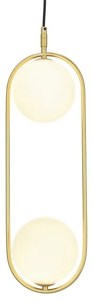 Luster na lanku CORDEL 2xG9/28W/230V