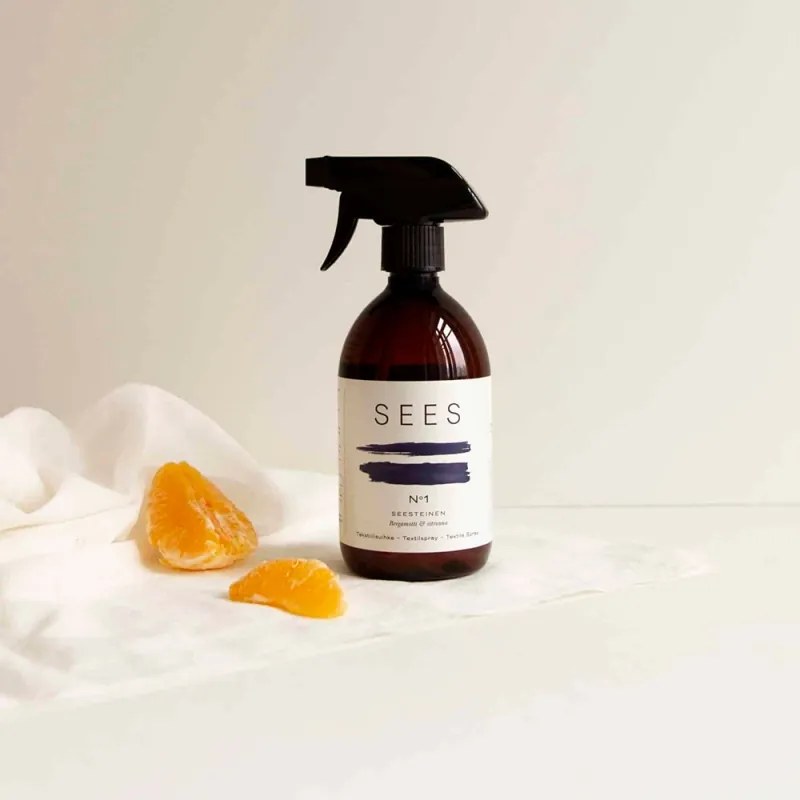 Textilný sprej SEES 500ml, bergamot-citrón