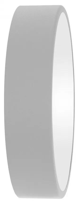 TEMAR Prisadené stropné kúpeľňové osvetlenie CLEO, 3xE27, 24W, 40cm, okrúhle, šedé, IP54