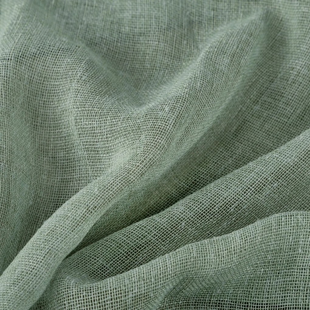 ZÁVES NA KRÚŽKOCH ANGELICA 140X250 CM MÄTOVÁ