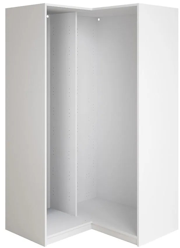 Rohová skriňa korpus ľavá Ultra biela