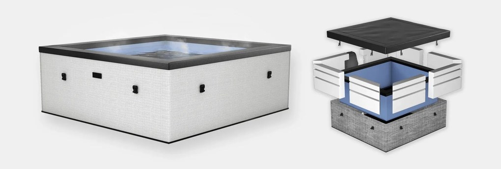 Mobilná vírivka NetSpa IDAHO