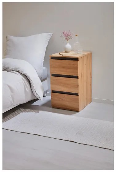 Livarno home Úzka komoda Genf s 3 zásuvkami  (100385060)