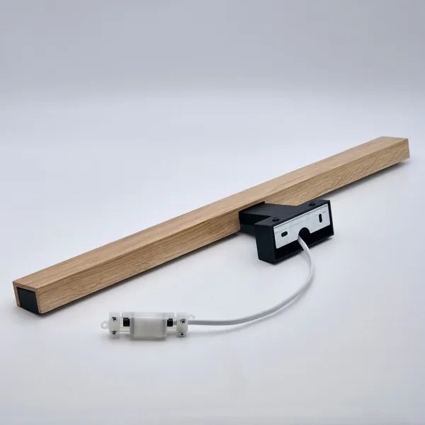 Brilagi-LED Kúpeľňové osvetlenie zrkadla WOODY MIRROR LED/12W/230V IP44 dub/čierna