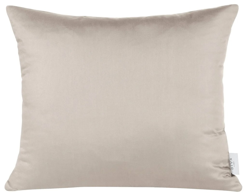 SATÉNOVÁ OBLIEČKA NA VANKÚŠ DINA 50X70 CM BÉŽOVÁ