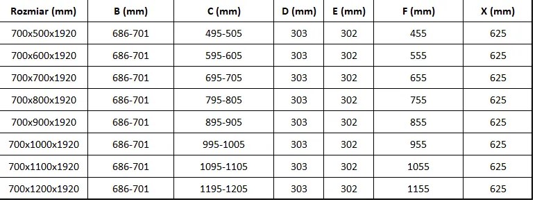 Mexen Lima, sprchovací kút 70 (dvere) x 100 (stena) cm, 6mm šedé sklo, chrómový profil, 856-070-100-01-40
