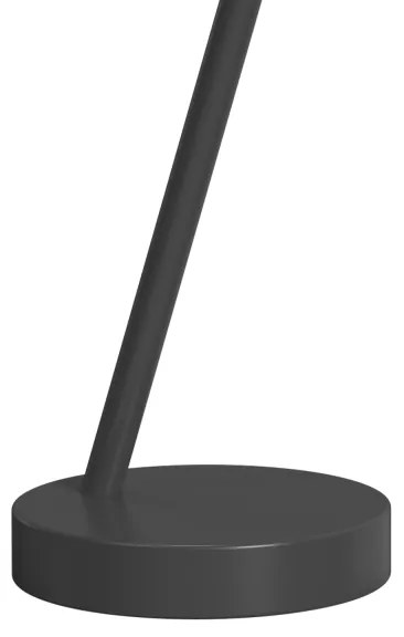 ONLI - Stolná lampa PALOMA 1xG9/10W/230V 38,5 cm čierna/dymová