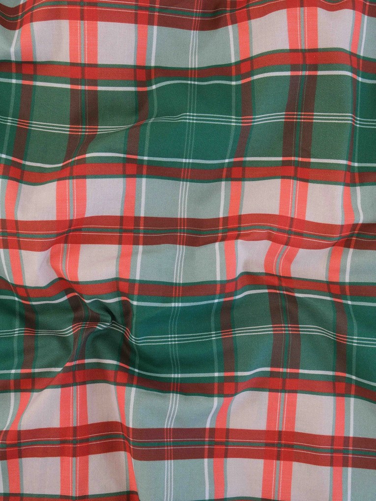 Vianočná bavlnená obliečka na vankúšik Renforcé 40 × 40 cm – Vianočný príbeh