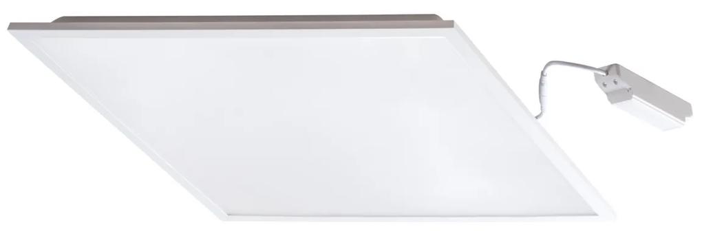 KANLUX Vstavaný LED panel RINGO-TU, 48W, denná biela, 60x60cm, hranatý, biely