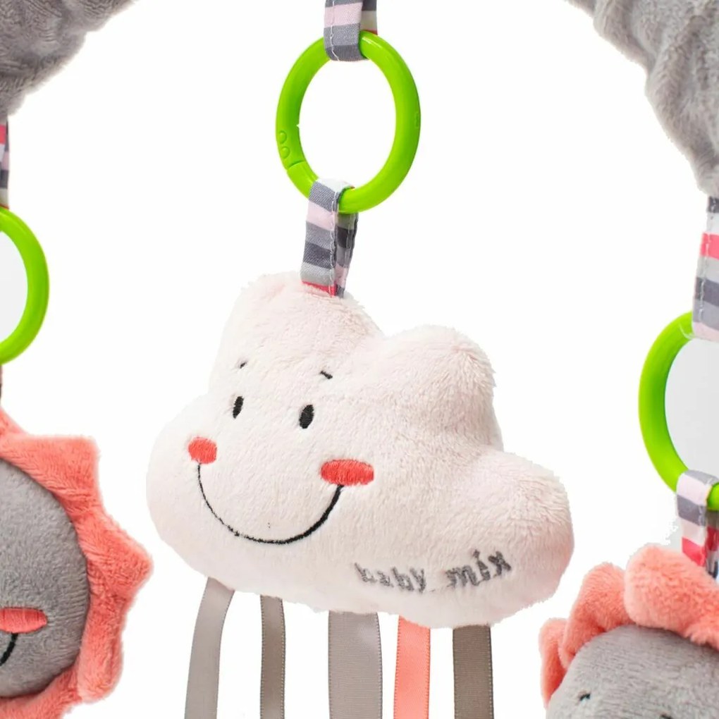 Baby Mix Hračka na kočárik Obláček, 80 cm
