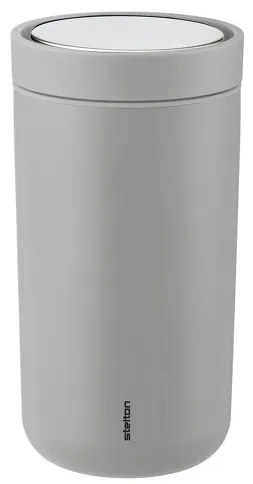 Stelton Termohrnček To Go Click 0,2 l, light grey