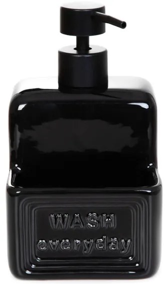 Dávkovač na saponát SYLAN čierny 848297