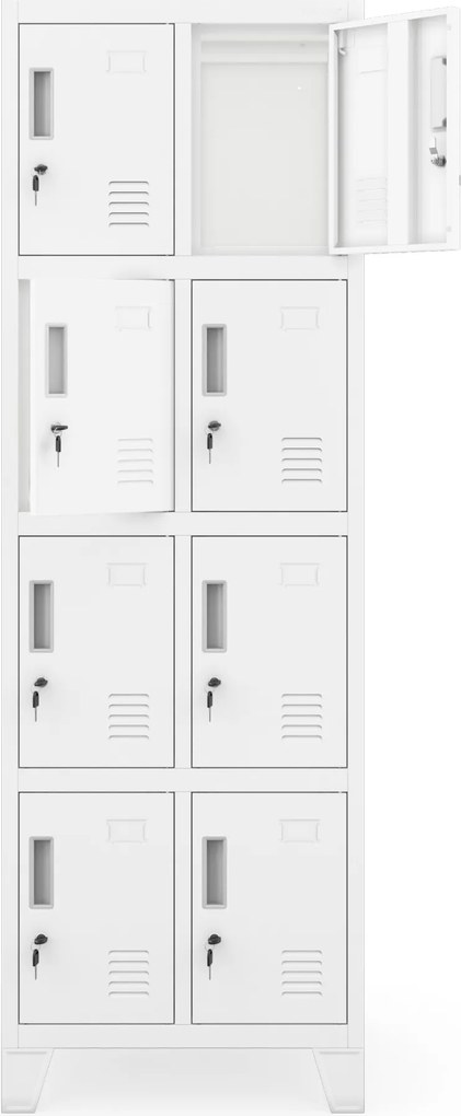 Dvojitá šatníková skriňa BHP ROBERT 2 Plus 559 x 1720 x 450 mm