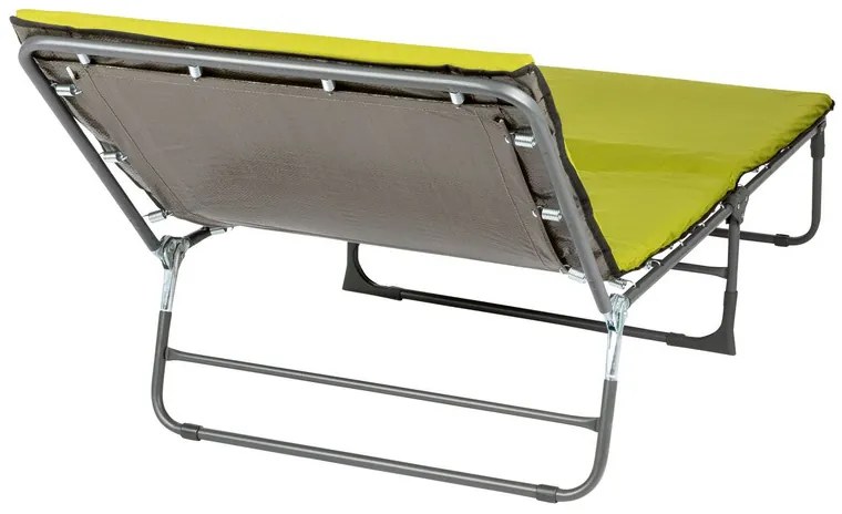FLORABEST® Ležadlo s polohovateľným operadlom, zelené (100321956)