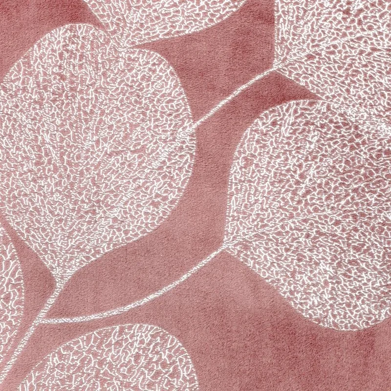 Dekorstudio Deka s rastlinným vzorom GINKO2 150x200cm - ružová
