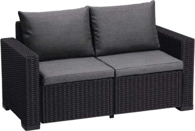 Keter záhradná pohovka California 141 x 68 x 72 cm, grafit