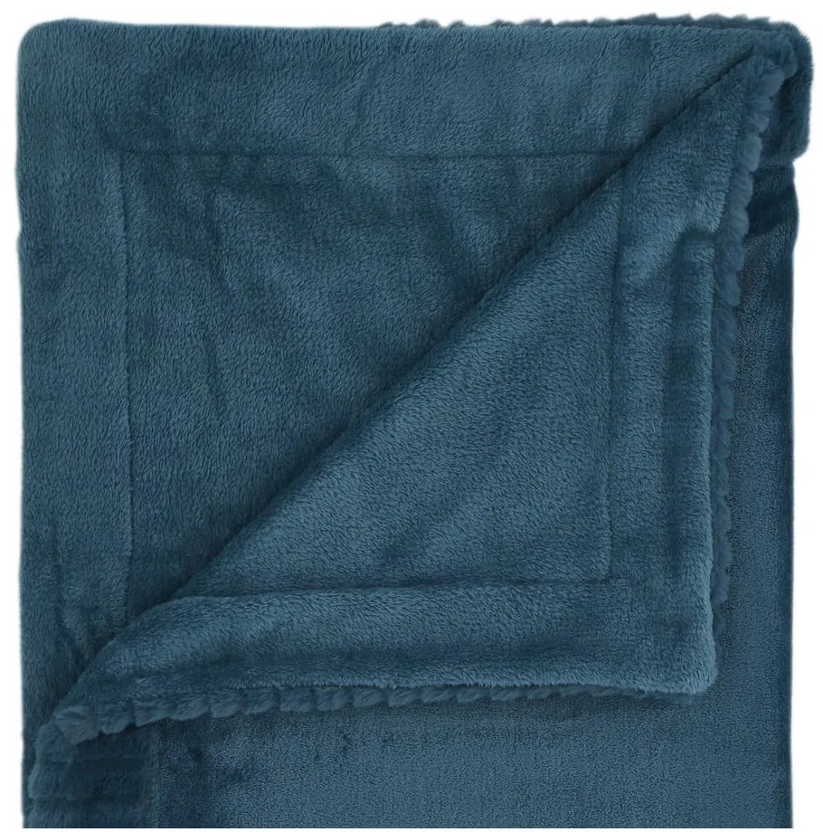 Deka 150x200 cm Velvet and Faux Fur - Catherine Lansfield