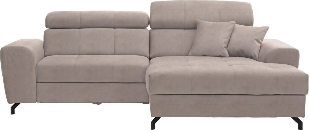 XXXLutz ROHOVÁ SEDAČKA, textil, béžová Carryhome - Sedačky - 000812004416