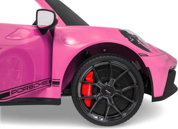Elektrické autíčko Porsche 911 GT3 STRONG MP4 ružové